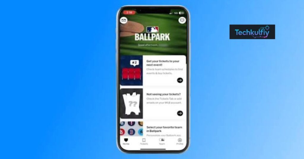 What Is the MLB Ballpark App?
